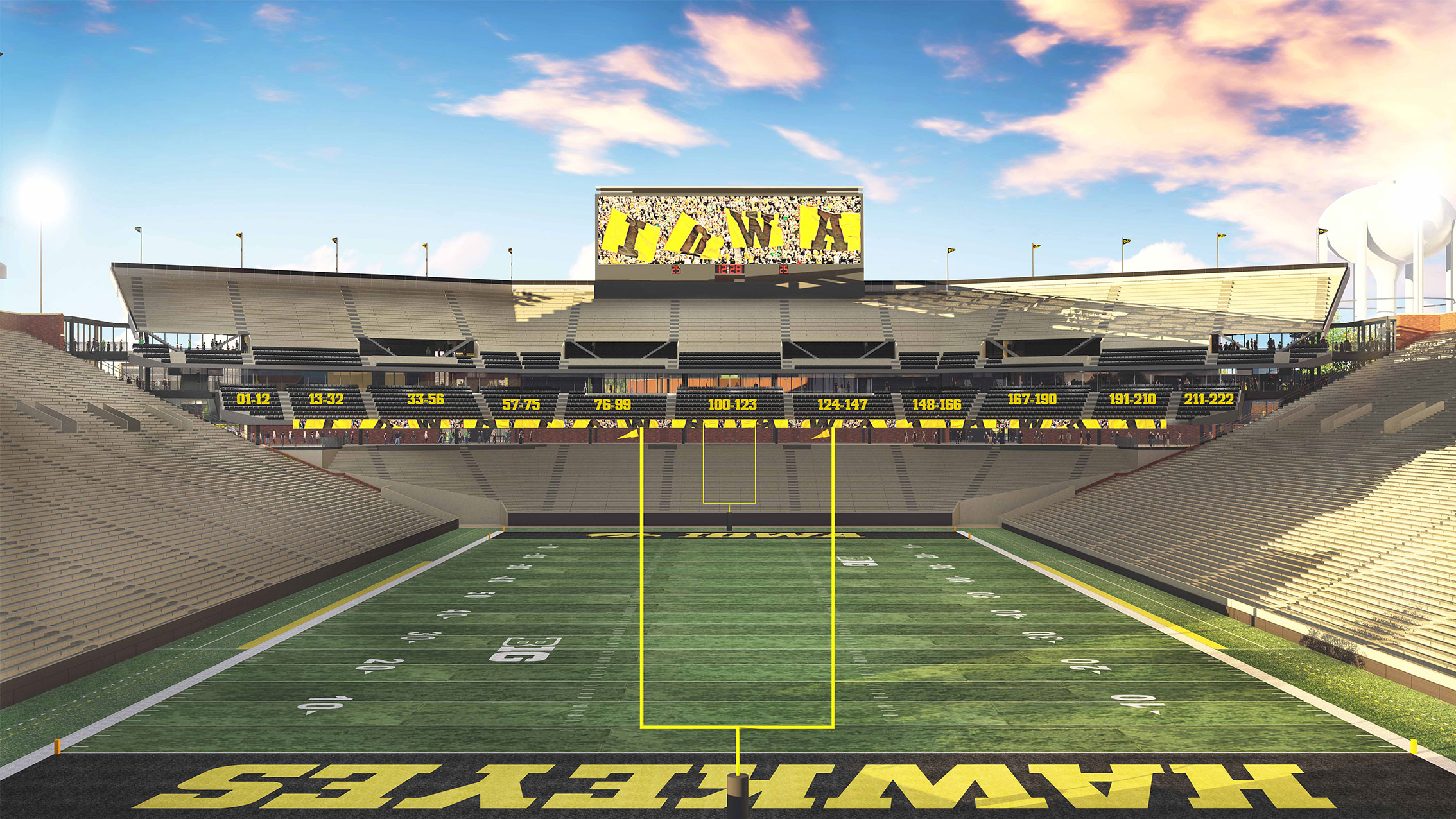 Kinnick Stadium Seating Chart With Rows